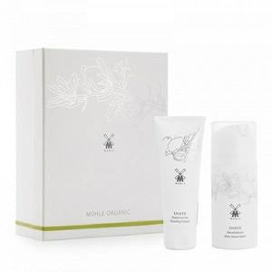 Mühle Organic Gavesæt med Barbercreme & Aftershavebalm er den oplagte gave til manden, kæresten eller en far!