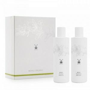 Forkæl dig selv og din hud med Mühle Organic Gavesæt m. Showergel & Bodylotion