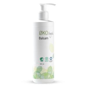 ØKOlogisk Balsam plejer og blødgør håret med sit indhold af Aloe Vera og Olivenolie.