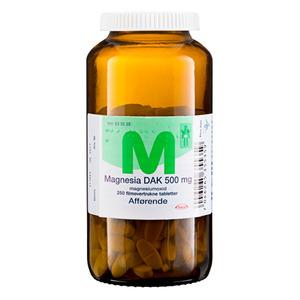 Magnesia 500mg - 250 stk