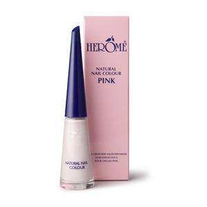 Herôme Natural Nail Color i farven Pink.