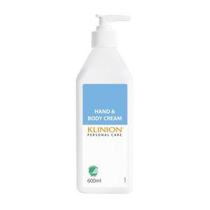 Klinion Hand & Body Cream er med sin fedtprocent på 26% især egnet til hænderne og til tør og sart hud. 