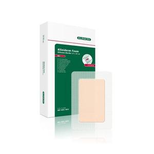 Klinion Wound Care, Kliniderm Foam Silikone Border - Skumbandage - 10x20cm - 5 stk Billede af Klinion Wound Care, Kliniderm Foam Silikone Border - Skumbandage - 10x20cm - 5 stk