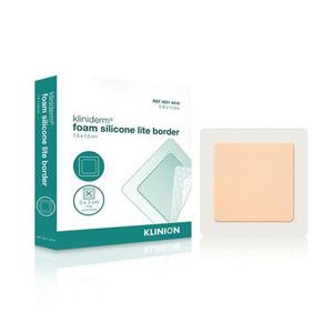 Klinion Wound Care, Kliniderm Foam Silikone Lite Border - 7,5x7,5cm - 5 stk Billede af Klinion Wound Care, Kliniderm Foam Silikone Lite Border - 7,5x7,5cm - 5 stk