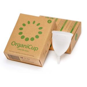 Skån både miljøet, din økonomi og dig selv ved at skifte til menstruationskoppen OrganiCup!