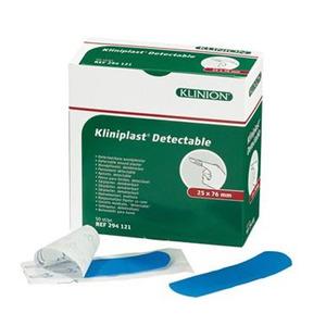 Kliniplast Detectable Plaster - Blå - 50 stk