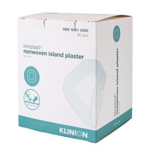 Kliniplast væsketæt plaster 6x7 cm - 60 stk.