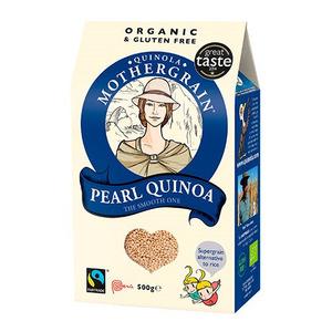 Pearl Quinoa har en blid nøddeagtig smag og bliver kaldt "the smooth one" på grund af dens lækre, bløde smag.