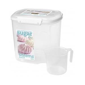 Sistema Opbevaringsboks m.kop hvid 2,4L bakery - 1 stk
