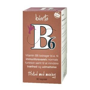 BiOrto Vitamin B6 11 mg - 90 stk.