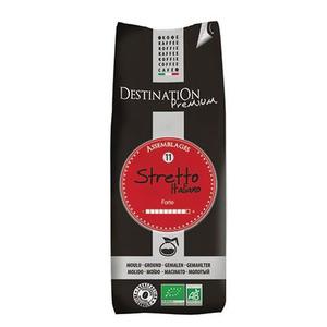 kaffe stretto italiensk formalet Ø - 250 g
