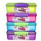 Sistema Snack Attack er genial til opbevaring af snacks, da den gør det muligt både at have snacks og dip med på farten.