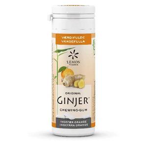 GINJER tyggegummi orange - 30 g