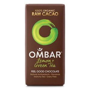 Bar med chokolade, lemon og grøn te