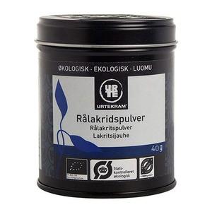 Rålakridspulver fra Urtekram i små bøtter