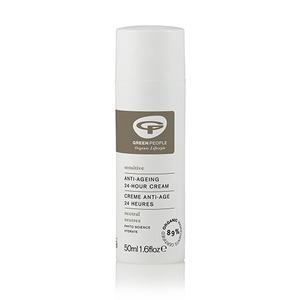 24 timers økologisk anti rynke creme fra GreenPeople
