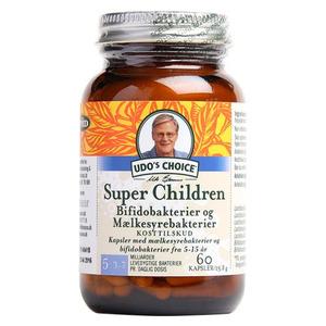 Udo´s choice mælkesyrebakterier, super children 5-15 år