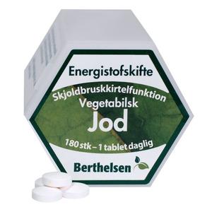 Berthelsen Jod 180 tabletter