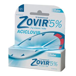 Zovir 5% creme - 2g