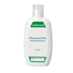Ceduren Ethanolsprit hånddesinfektion