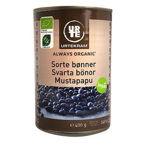 Urtekram Sorte Bønner dåse Ø - 400 g