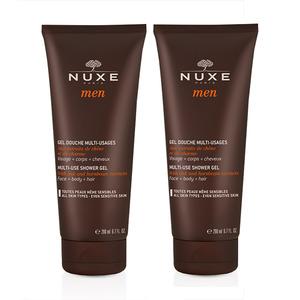 Nuxe Men Shower Gel Duo Pack - 2 stk badesæbe til ham