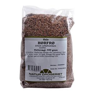 Natur-Drogeriet Hørfrø hele rensede - 500 gr