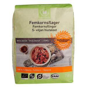 Urtekram økologiske Femkornsflager