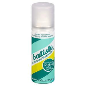 Batiste Dry Shampoo Mini - Original - 50 ml tørshampoo i rejsestørrelse