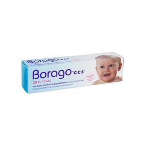 CCS Borago Børnecreme - 30 g skæleksem bleeksem