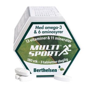 Berthelsen Multi sport 180 tabletter