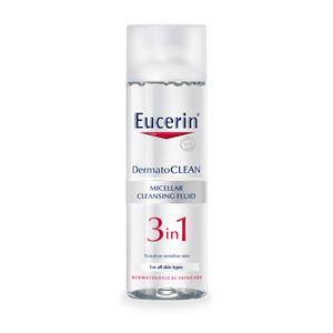Eucerin Dermatoclean 3in1 Micellar Cleansing Fluid - 200 ml ansigtsvask