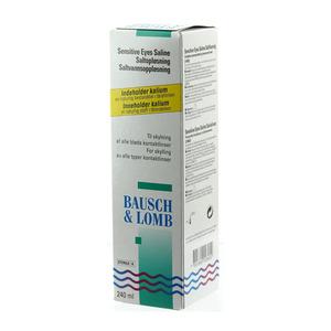 Sensitive Eyes Saltløsning - 240 ml skylning af bløde linser