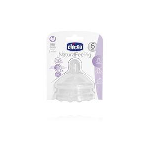 Chicco flaskesut step up 6m+ - fast flow - 2 stk