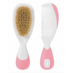 Chicco kam og børste - pink - 1 sæt