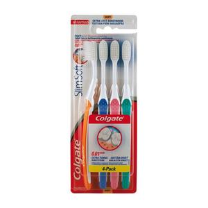 Colgate Slim Soft Tandbørster - 4 stk