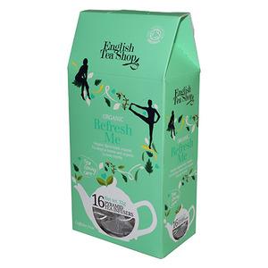 Koffein fri te med smag af spearmint, eucalyptus blade og citron myrte.