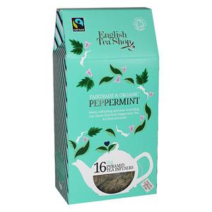 Økologisk koffein fri pebermynte te.