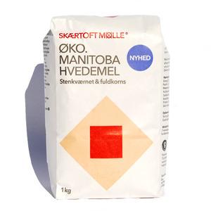 Skærtoft Mølle Manitoba fuldkorn Hvedemel Ø - 1 kg.