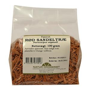 Natur-Drogeriet Rød Sandeltræ - Tørret chorizo plantefarve krydderi - Med24.dk