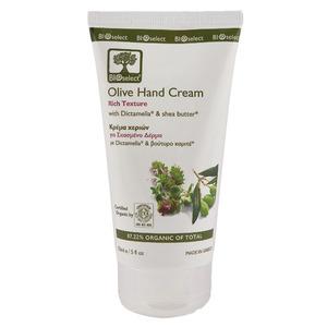Bioselect Olive Hand Cream rich texture - 150 ml.