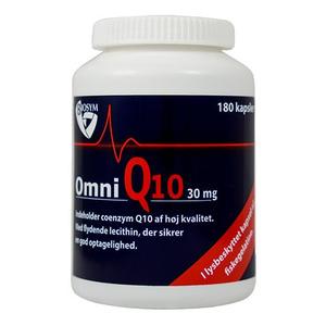 Biosym Omni Q10 30 mg 180 kapsler