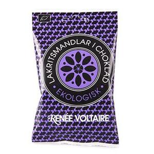 lakridsmandler med chokolade fra Renee Voltaire