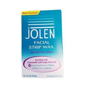 Jolen Facial Strip Wax - 16 stk hårfjerning ansigt