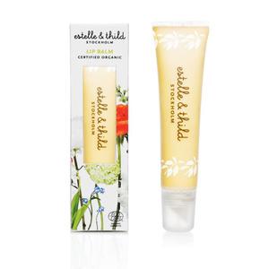 Estelle & Thild Lip Balm - Natural - 15 ml økelogisk læbepomade med glans