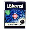 Läkerol Licorice Seasalt - 25 g halspastiller med lakridssmag