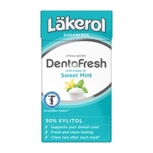 Läkerol DentaFresh - Sweet Mint - 36 g blød tyggepastil