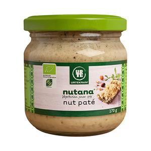 Økologisk smørepålæg med hasselnødder.