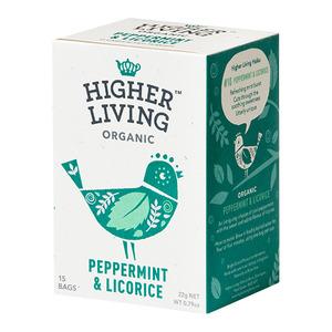 Økologisk te med pebermynte og lakrids er en forfriskende te, med masser af duft og smag.