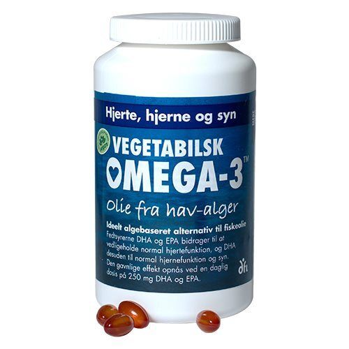 Køb Vegetabilsk Omega-3 - 180 kaps. billigt hos Med24.dk